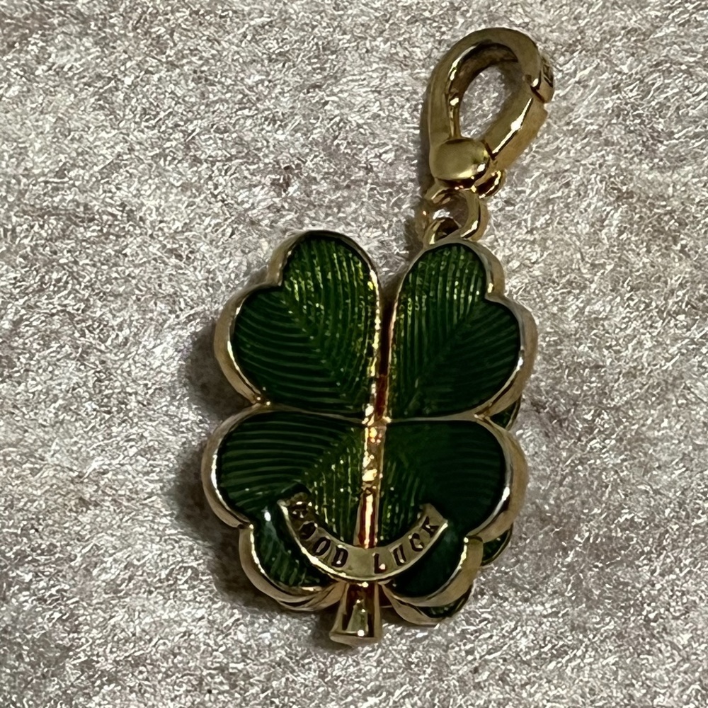 Vintage Juicy Couture Four Leaf Clover Charm